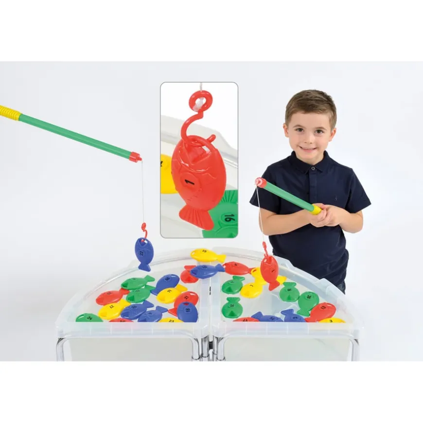 Numbers Recycled Fishing Game 1-30