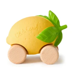 Oli & Carol Rubber Fruit & Vegetable Vehicles 6pk