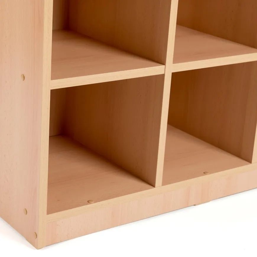 Open Storage Unit with Nine Large Compartments