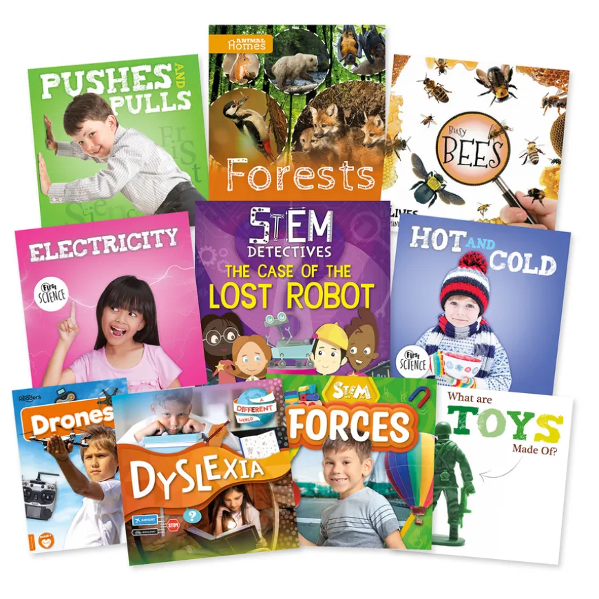 Orange Non-Fiction Book Bands Level 6 10pk