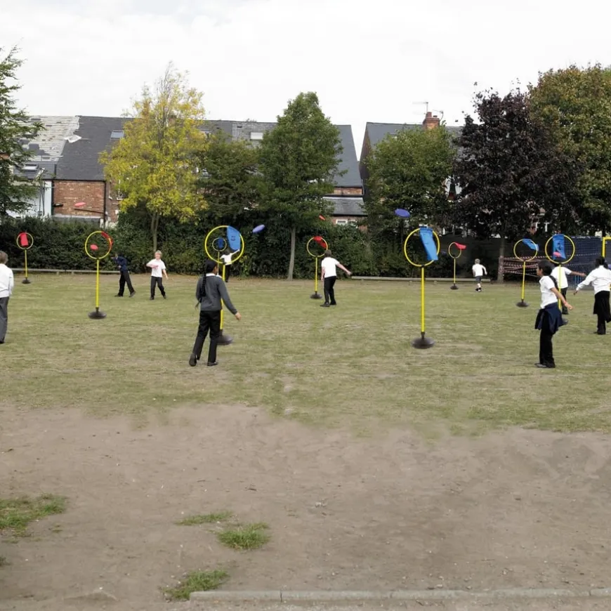 Outdoor Disc Target Course Game