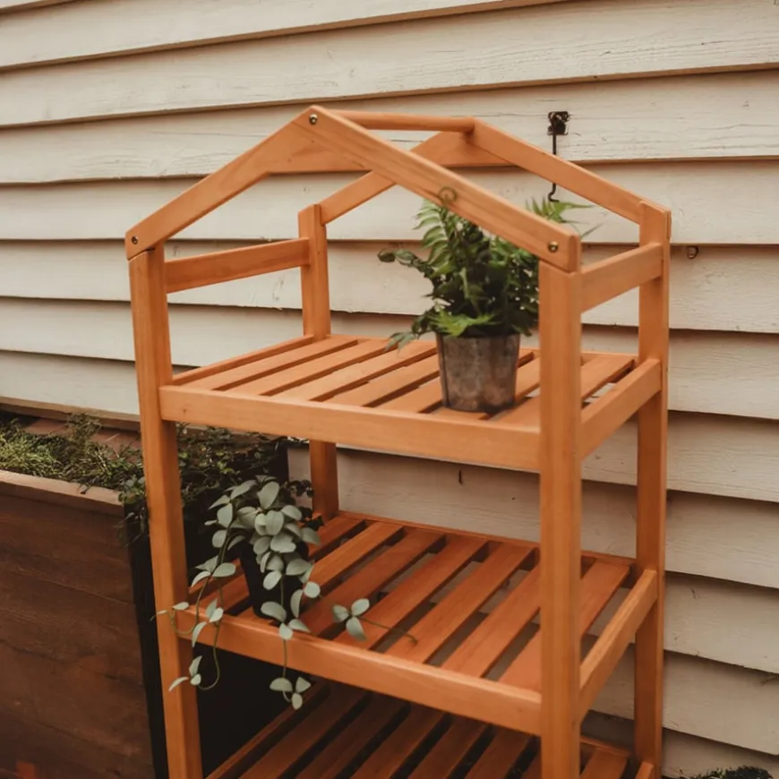 Outdoor Greenhouse with Cover H122 x W67 x D47cm