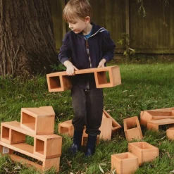 Outdoor Hollow Building Blocks 24pk