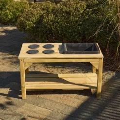 Outdoor Messy Play Wooden Activity Station
