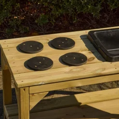 Outdoor Messy Play Wooden Activity Station
