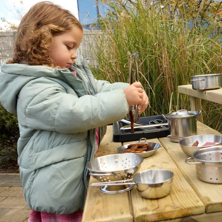 Outdoor Messy Play Wooden Workbench