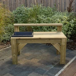 Outdoor Messy Play Wooden Workbench