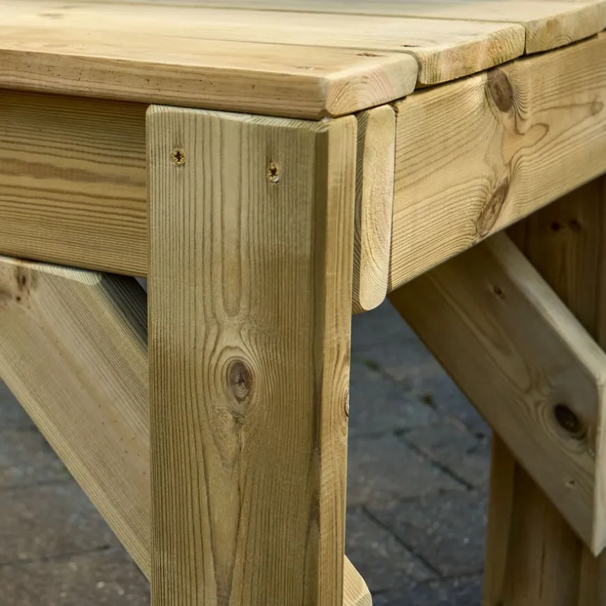 Outdoor Messy Play Wooden Workbench