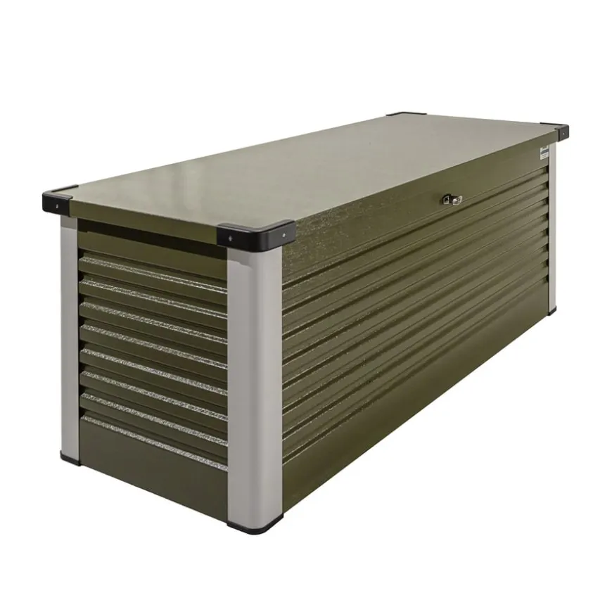 Outdoor Metal Lockable Storage Chest