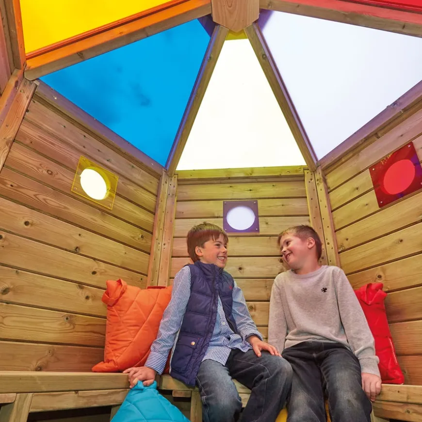 Outdoor Mini Rainbow Den