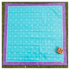 Outdoor Number Mat 1-100