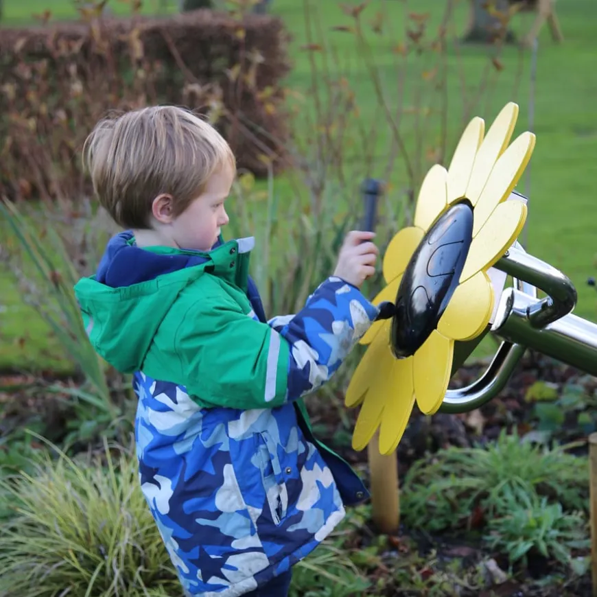 Outdoor Petal Drums Sunflower