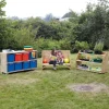 Outdoor Reading Corner Bench