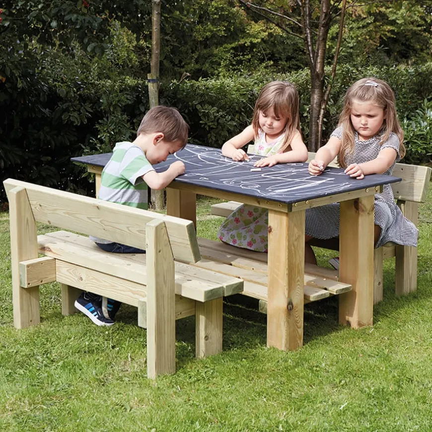 Outdoor Water Wall with Den and Bench Offer