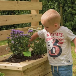 Outdoor Wooden Archway Planter