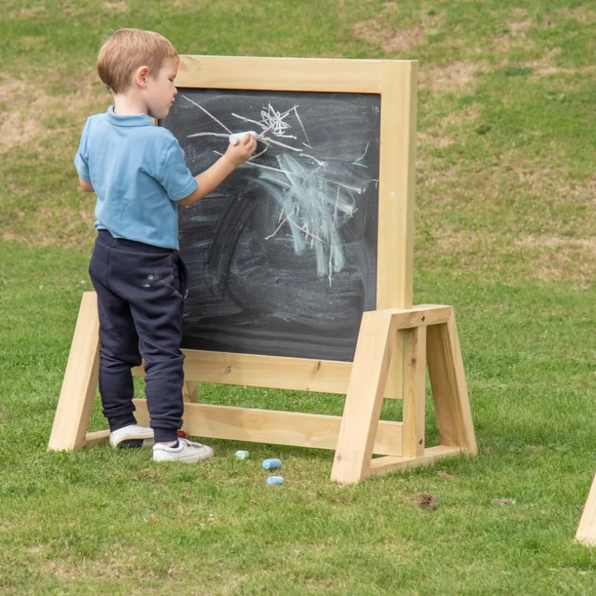 Outdoor Wooden Chalkboard Frame