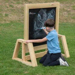 Outdoor Wooden Chalkboard Frame