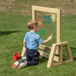 Outdoor Wooden Perspex Frame