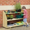 Outdoor Wooden Shelving Unit H760 x W390 x L1270mm