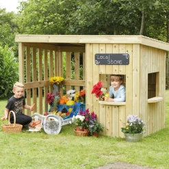 Outdoor Wooden Shopping Centre H1.4 x W1.2 x L2m