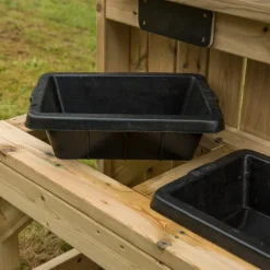Outdoor Wooden Sink Station
