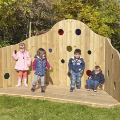 Outdoor Wooden Stage
