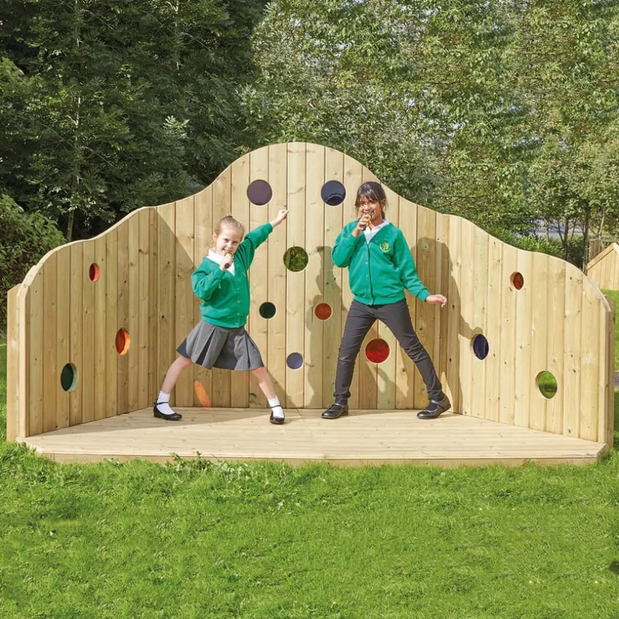 Outdoor Wooden Stage