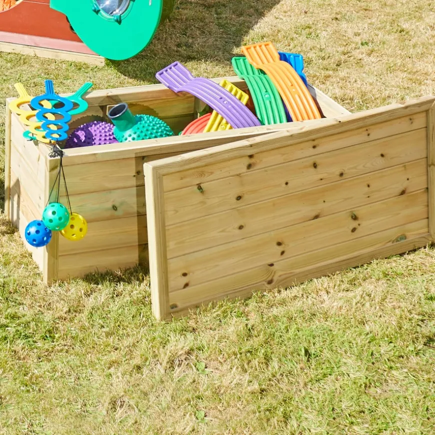 Outdoor Wooden Storage Chest