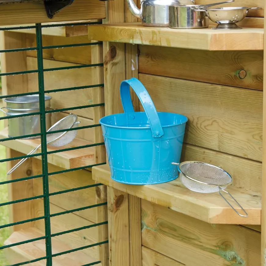 Outdoor Wooden Water Channelling Unit H117 x W203cm