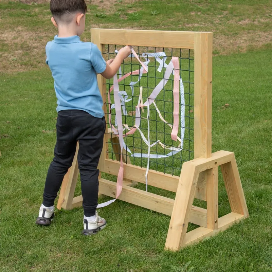 Outdoor Wooden Weaving Frame