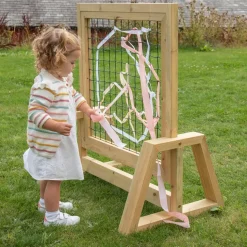 Outdoor Wooden Weaving Frame