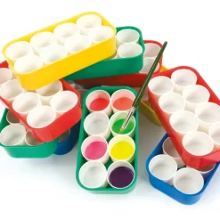 Paint Tray 8 Pot 10pk