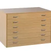 Paper Storage Six Drawer Unit H780 x W750 x L1015mm