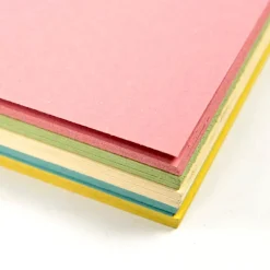 Pastel Card Assorted Colours 200pk