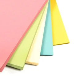 Pastel Card Assorted Colours 200pk