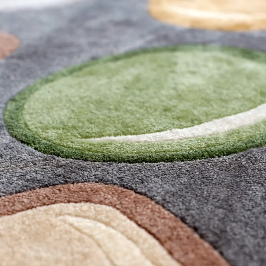 Pebble Placement Classroom Carpet 2m x 2m