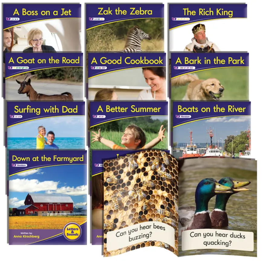 Phase 3 Letters and Sounds Phonic Readers