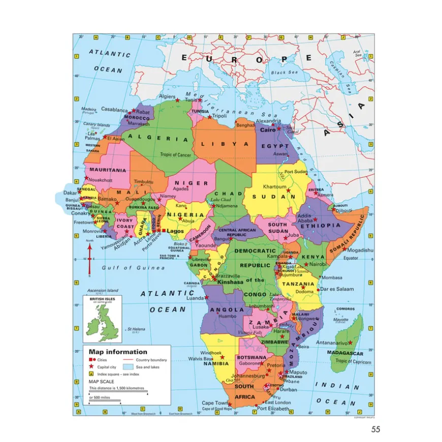 Philip's Junior School Atlas KS2