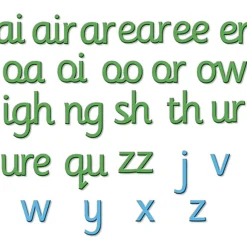 Phonics Foam Magnetic Letters