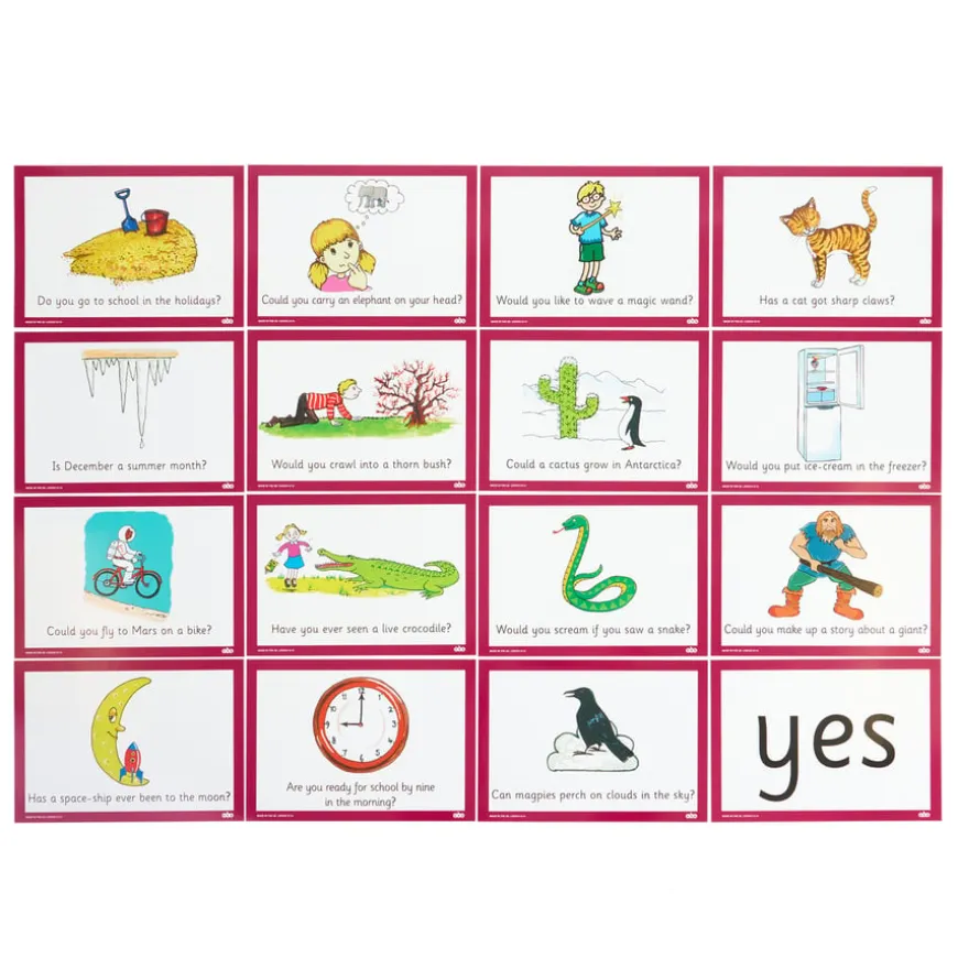Phonics Phase 5 Yes - No Cards