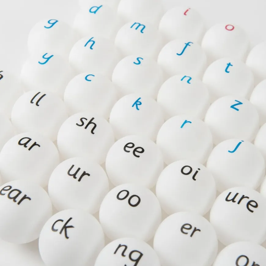 Phonics Ping Pong Balls