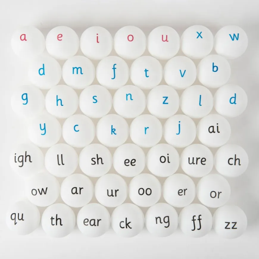 Phonics Ping Pong Balls