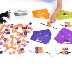 Phonics Threading Beads High Frequency Words Set