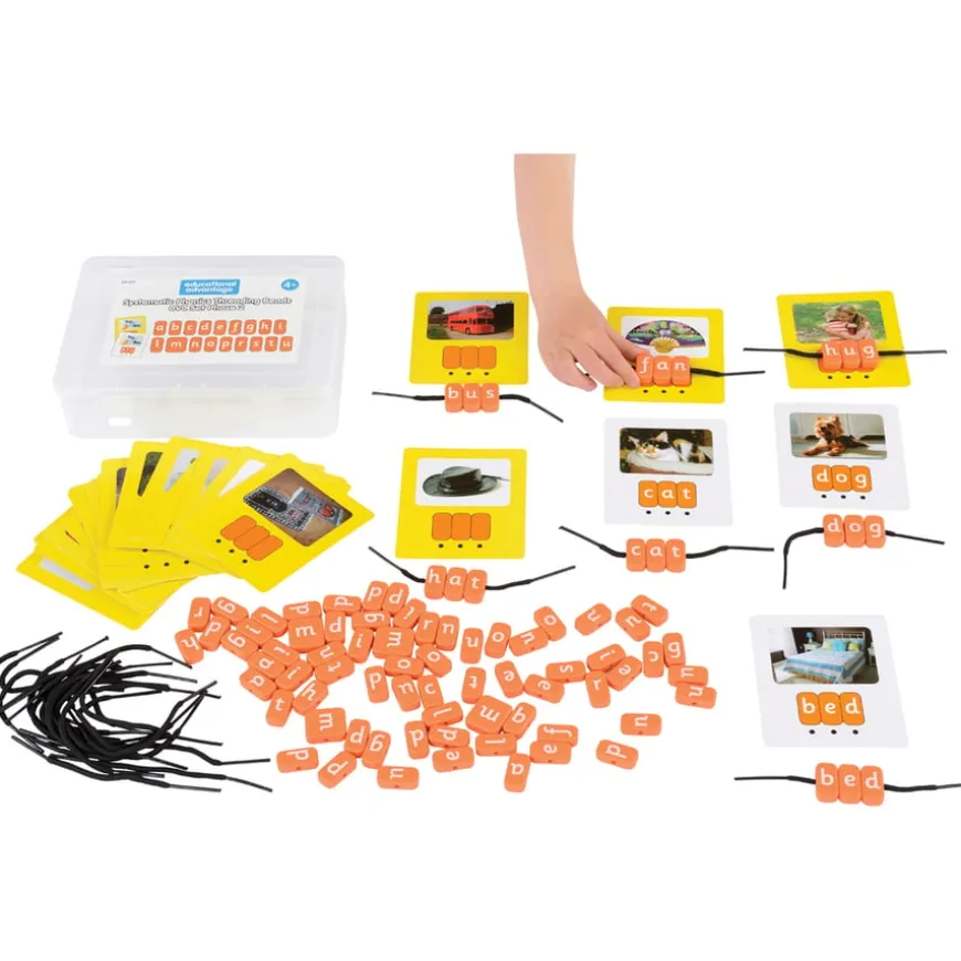 Phonics Threading Beads High Frequency Words Set