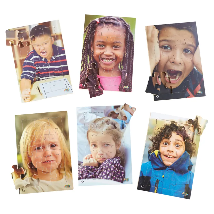 Photographic Feelings and Emotions Puzzles