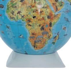 Physical Animal Discovery Globe with Booklet 23cm