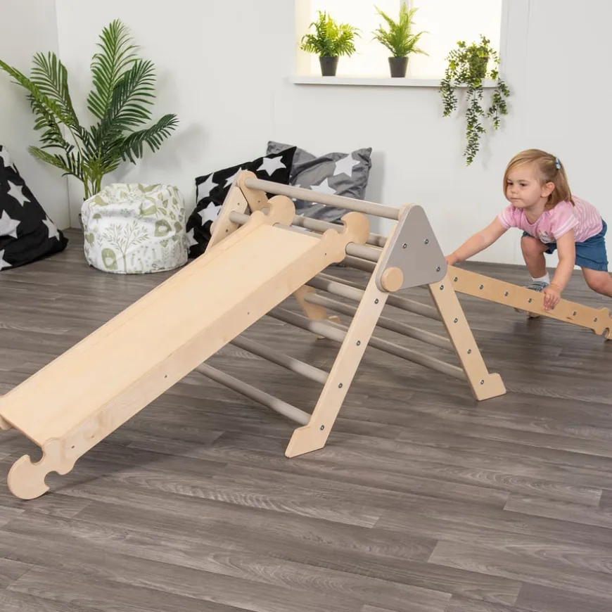 Pikler Inspired Climb & Slide