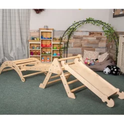 Pikler Inspired Nursery Climbing Set