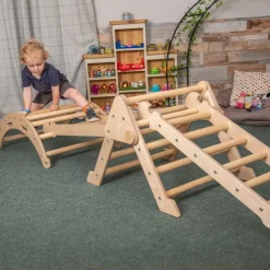 Pikler Inspired Nursery Climbing Set