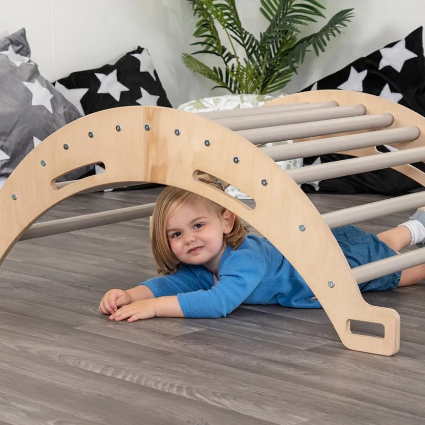 Pikler Inspired Nursery Play Arch